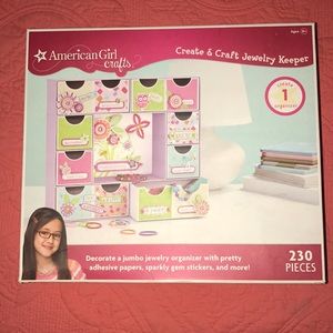 American Girl Create and Craft Jewelry Keeper